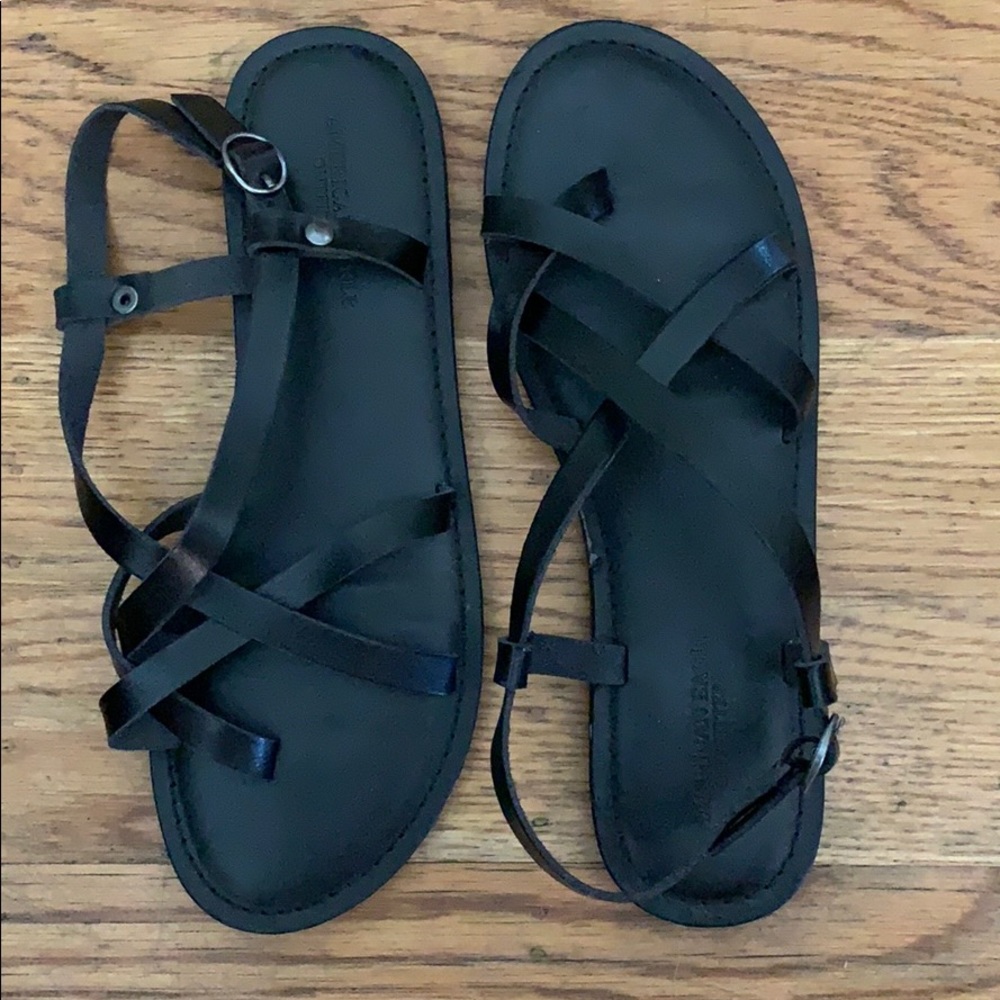 American Eagle Leather Sandals